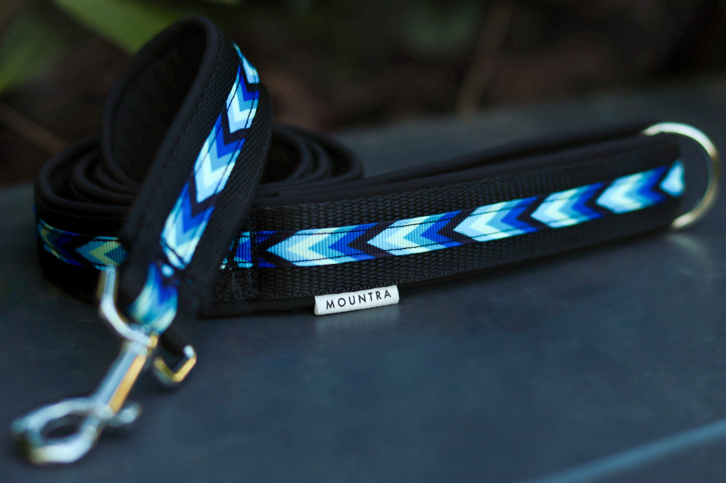 Softshell Hundeleine „BluesArrow“