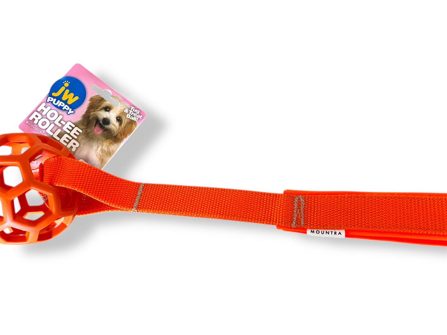 Zerrspielzeug mit Ball „ORANGE“