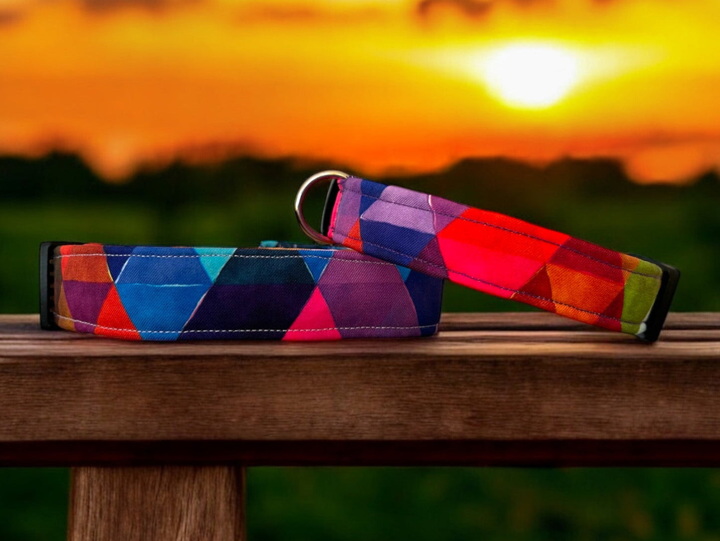 Softshell Hundehalsband "Triangle"