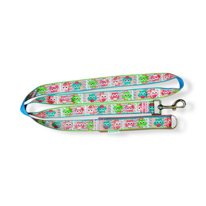 Dog Leash "Owls"