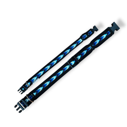 Softshell Hundehalsband "BluesArrow"