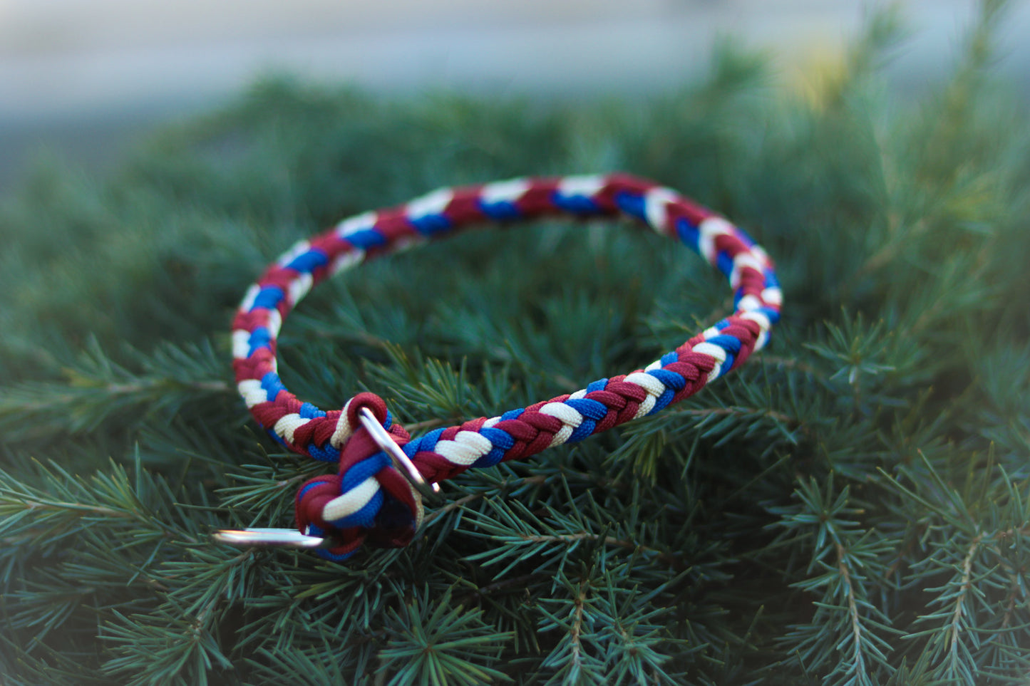Paracord Halsband "Square"