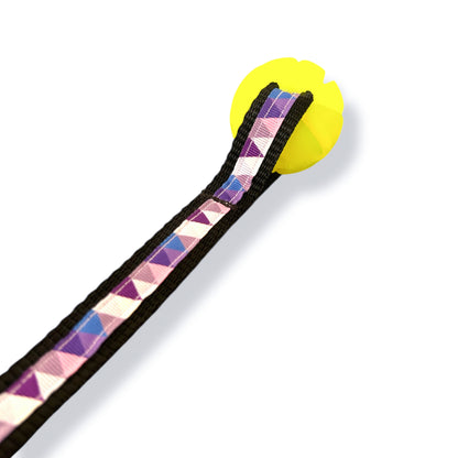 Schwimmendes Zerrspielzeug mit Ball "TrianglePurple"